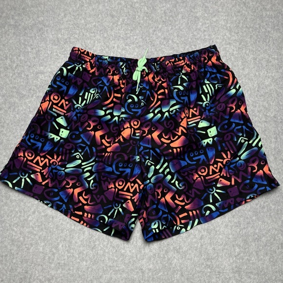 chubbies Other - Chubbies Retro 90s Style Swim Trunks Men's XL Graffiti‎ Print Made in USA